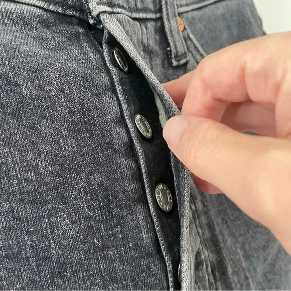 NWT Re/Done 90s High Rise Ankle Crop Jeans size 26 - Picture 10 of 11